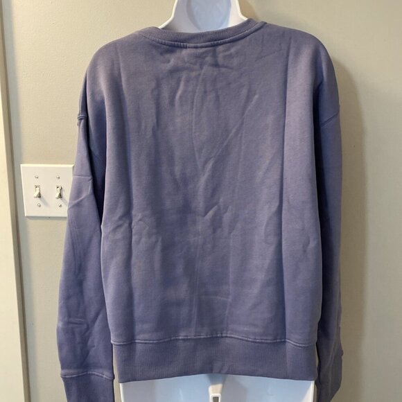 PACT S 100% Organic Cotton Ombre Lotus Fleece Lined Slouchy Sweatshirt. 🪷small - Picture 2 of 7